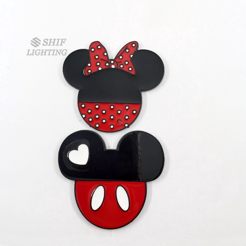 Miếng Dán Trang Trí Hình Chuột Mickey Dễ Thương