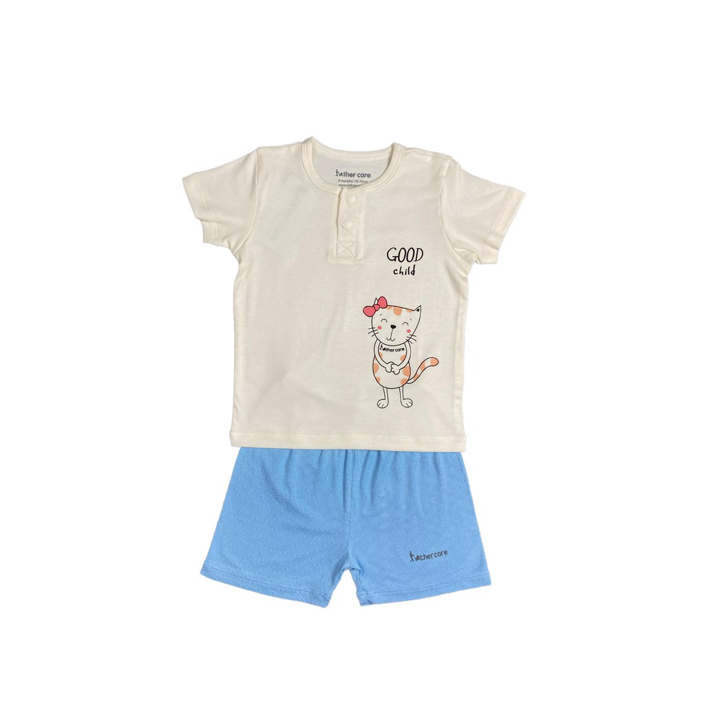 Bộ Quần áo Nẹp trụ CT FatherCare Mèo Good Child - FC548