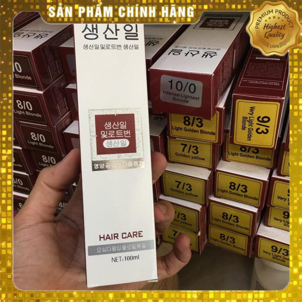 màu nhuộm tóc - đủ các màu thời trang - hàng cao cấp nhập khẩu hàn quốc (có thể nhuộm tại nhà)