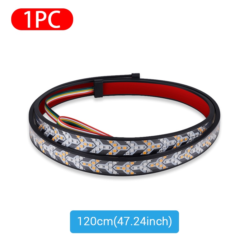 Dải đèn hậu LED SEAMETAL 12V / 24V tín hiệu rẽ chống thấm nước chiếu sáng ban ngày cho xe bán tải/ xe hơi Jeep SUV