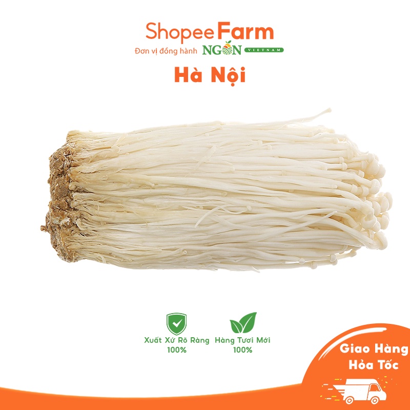 Nấm Kim Châm Sạch Chuẩn VietGAP - Shopeefarm