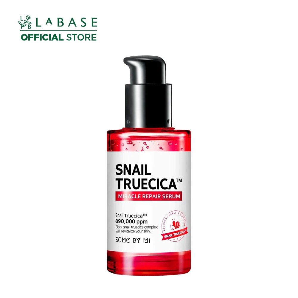 Tinh chất ốc sên đen giảm sẹo lõm - sẹo mụn Some By Mi Snail Truecica Miracle Serum 50ml