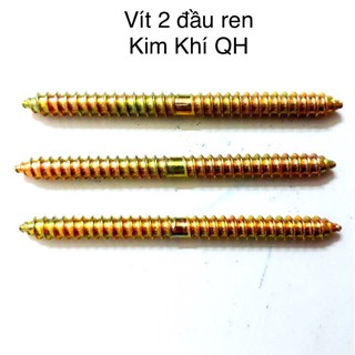 10 con vít m8x80 -2 đầu ren- vít cầu thang