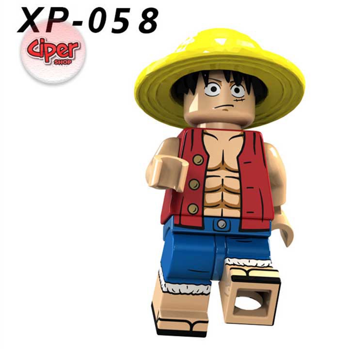 Bộ 6 nhân vật lắp ráp One Piece - XP056