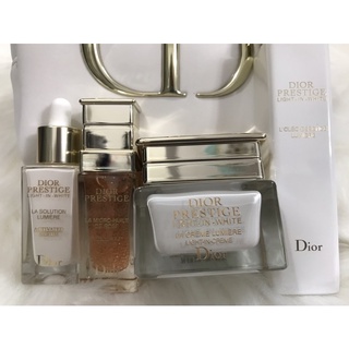 SET DIOR PRESTIGE ROSE 4 MÓN ( LOTION, SERUM, KEM MẶT, KEM MẮT)