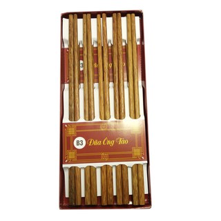 10 đôi đũa ăn gỗ, tre, đũa dừa