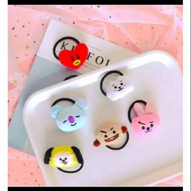 Set 6 Mô Hình Các Nhân Vật Bt21 Hoặc Bts