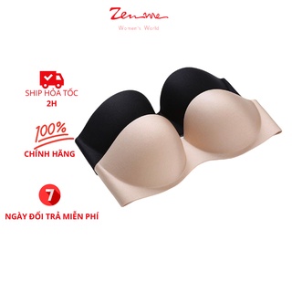 Áo lót Zen Me quây ngực không dây hai trong một - mặc lưng trần thoải mái
