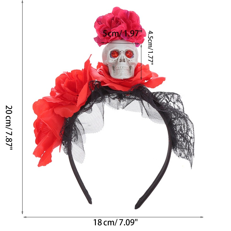 Flgo Băng Đô Vương Miện Hóa Trang Halloween