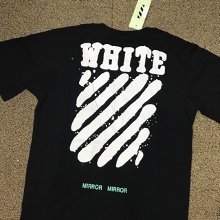 Áo phông thun tee ow ofwhite (ảnh thật)