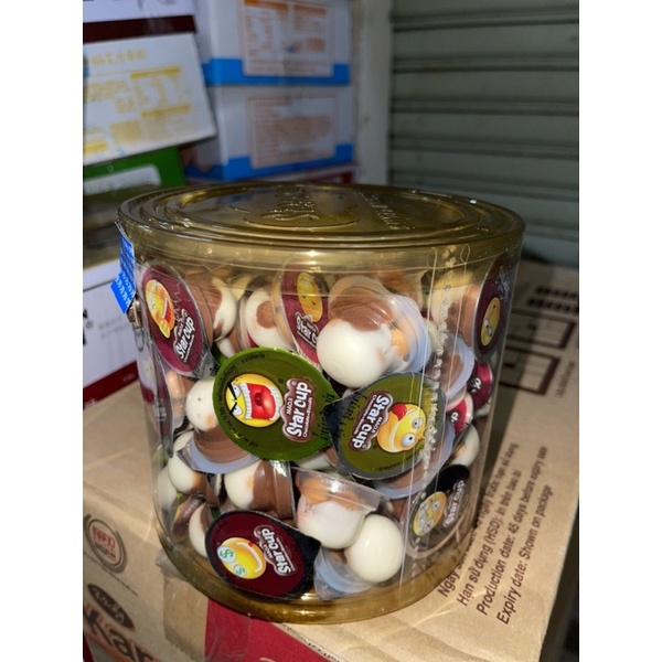 BÁNH QUY SOCOLA VIÊN STAR CUP THÁI LAN LẺ DÙNG THỬ