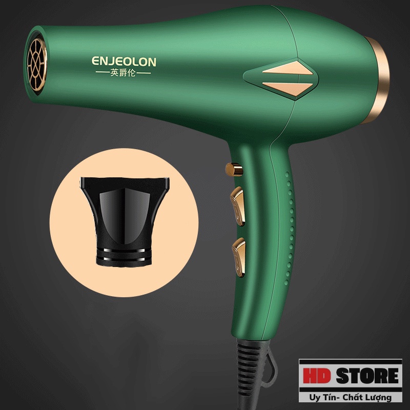 Máy Sấy Tóc Salon và Gia Đình 2300w Công Nghệ Sấy Nano Tạo Kiểu ENJEO Sấy 2 Chiều (Bảo Hành 6 tháng)
