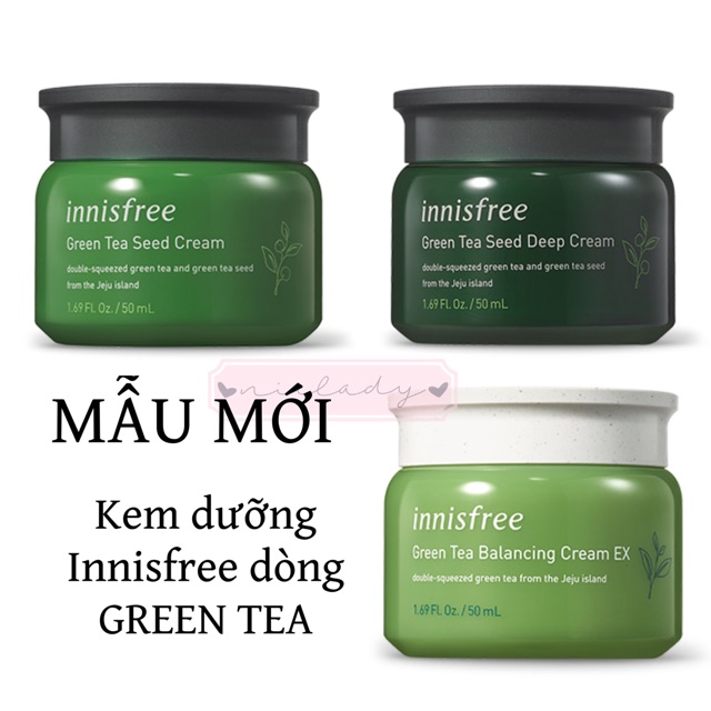 Kem dưỡng Innisfree Green Tea Cream | BigBuy360 - bigbuy360.vn