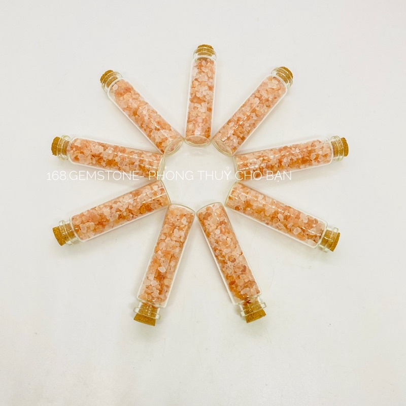 Lọ Muối Hồng HIMALAYA (Pink Salt) Thanh Tẩy Năng Lượng