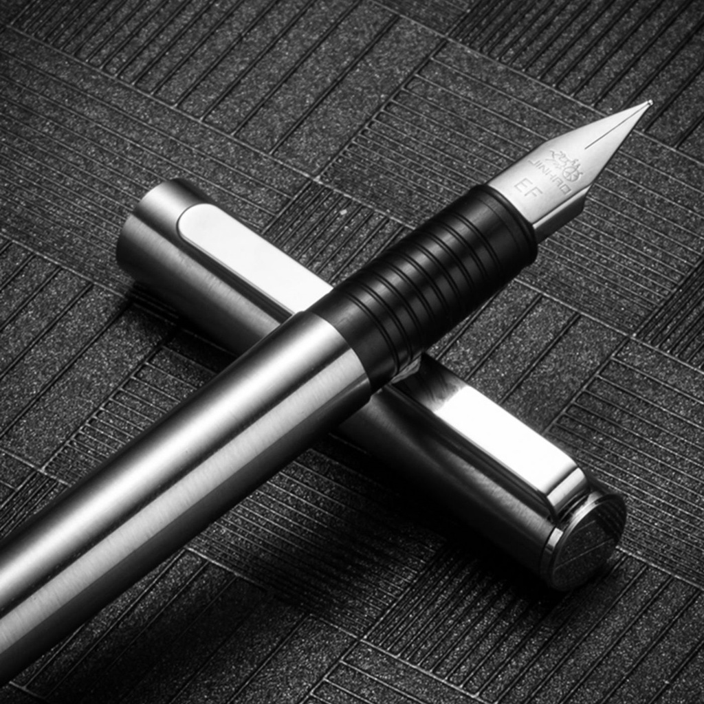 Bút Máy PenLab Jinhao 65 Màu Đen Nhám Ngòi Thép Dùng Viết Thư Pháp C7108