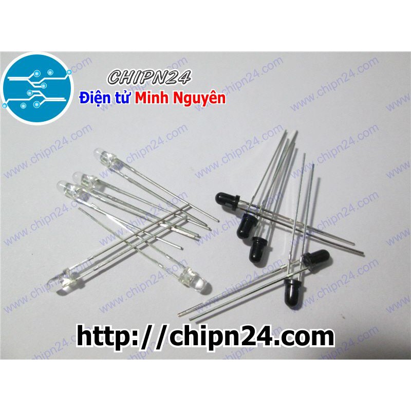 Led Thu-Phát Hồng ngoại 3mm