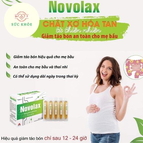 Novolax Chất Xơ ⚡FOLLOW Shop Giảm 5K⚡ Novolax Bổ Sung Chất Xơ - Giảm Táo Bón - Tốt Cho Tiêu Hóa