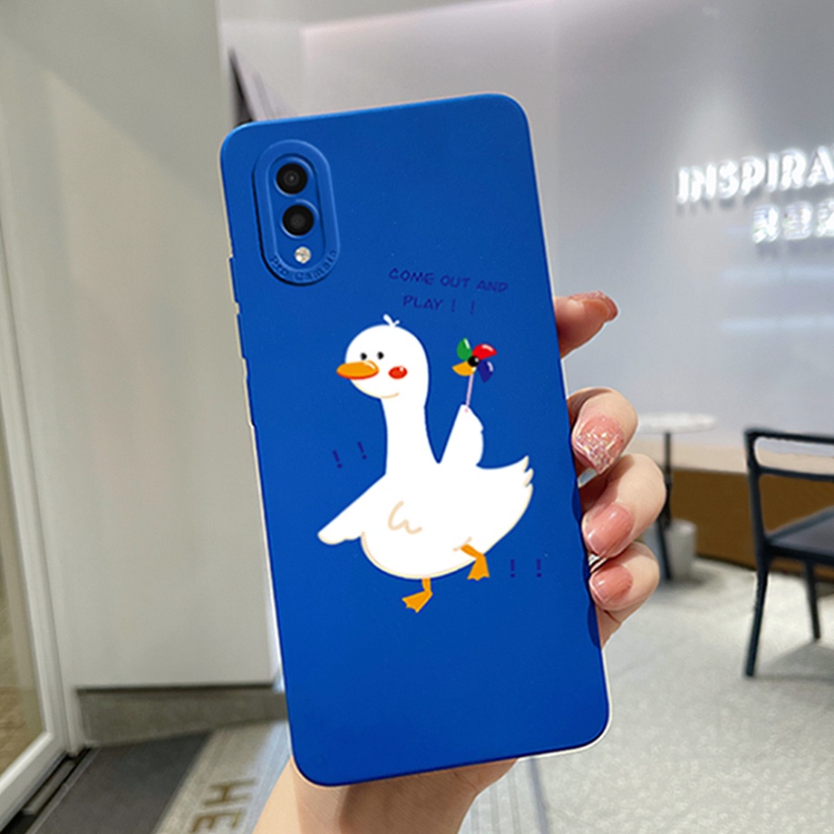 Ốp Điện Thoại Silicon Mềm Họa Tiết Hoạt Hình Cho Samsung Galaxy A02 M02 SM-A022F SM-M022F A02 A 02