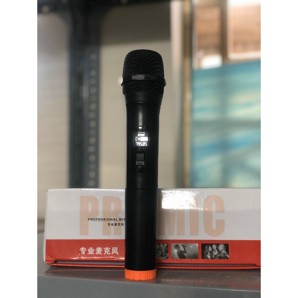MICRO KHÔNG DÂY V12 CÓ MÀN HÌNH q12  jack 6.5 cho các loại  loa kéo