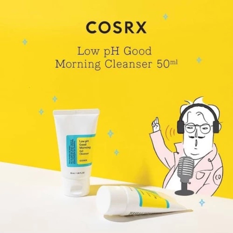 Sữa rửa mặt dịu nhẹ COSRX Low pH Good Morning 150ml Hàn Quốc