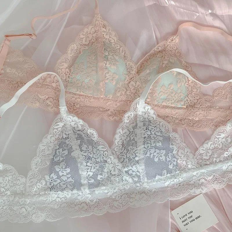 Áo Lót Ren Không Gọng Quyến Rũ Hợp Thời Trang Cho Bạn Gái