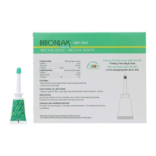Bơm Trực Tràng BIBONLAX (hộp 10 ống)