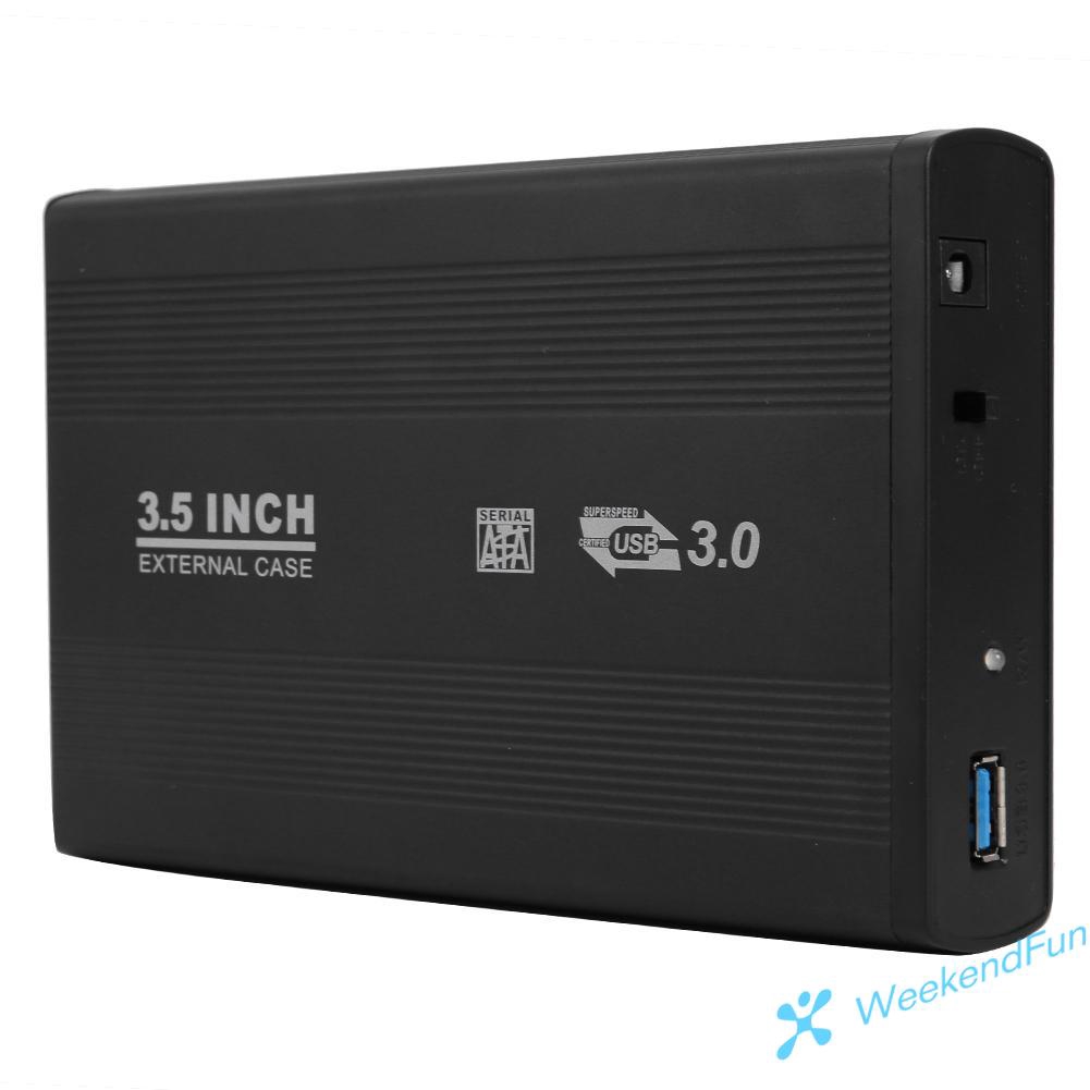 Hộp Đựng Ổ Cứng Ngoài 3.5 Inch Sata Sang Usb 3.0