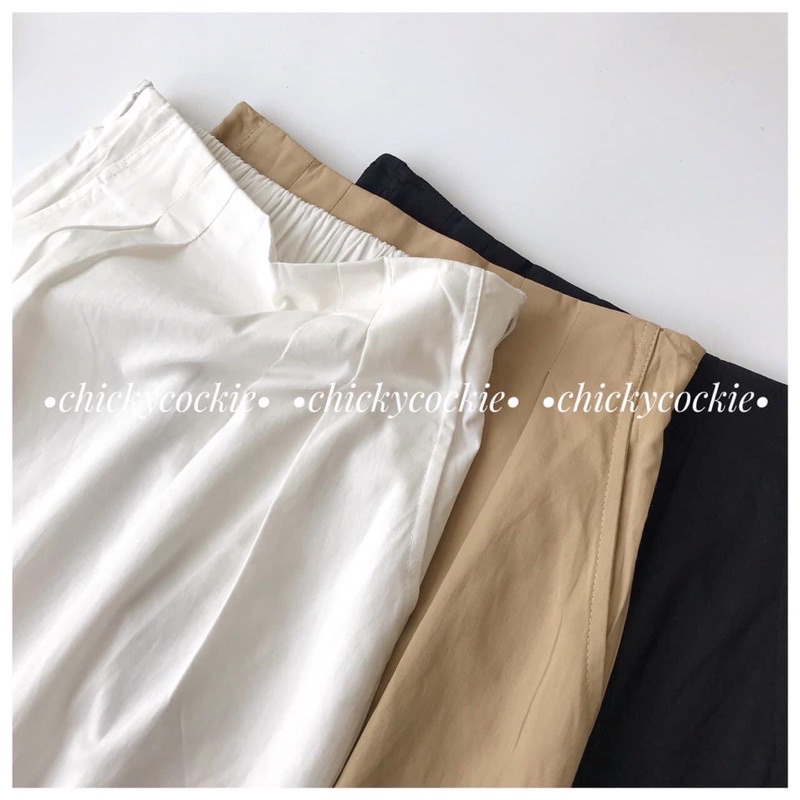 Chân váy midi | màu trắng