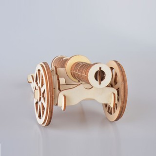 Đồ chơi lắp ráp gỗ 3D Mô hình Pháo Thần Công Laser