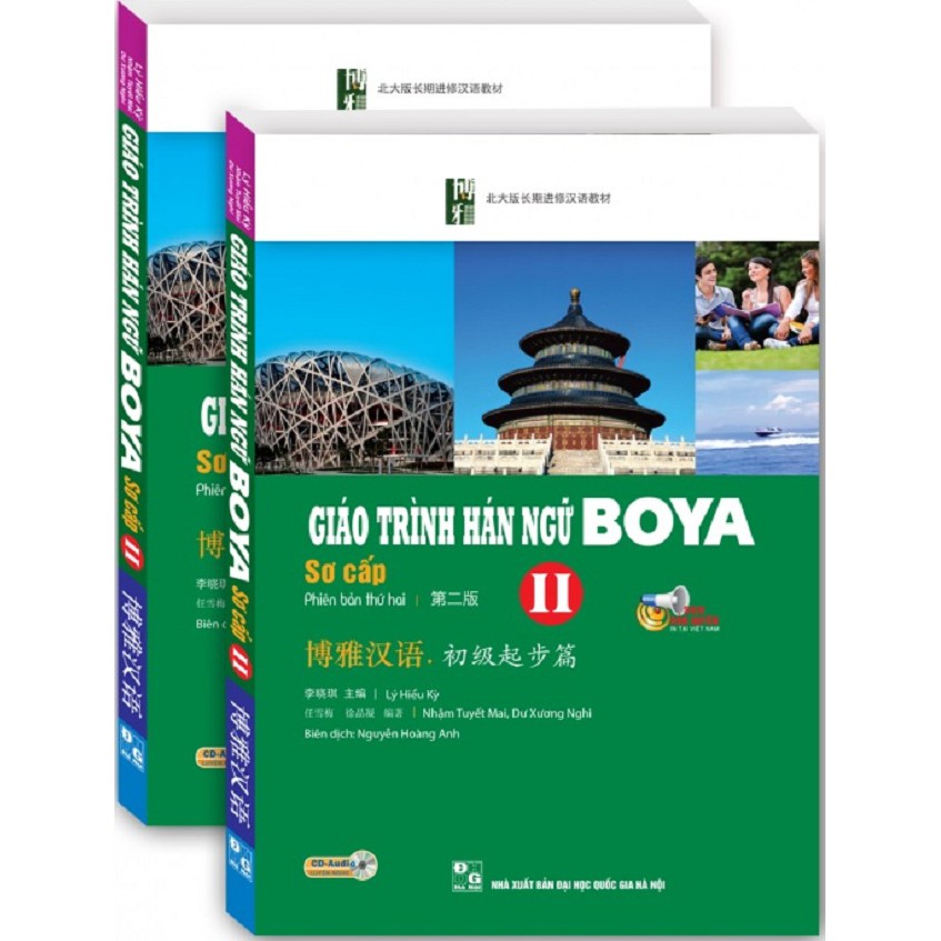 Sách - Combo Trọn bộ giáo trình hán ngữ boya 8 cuốn