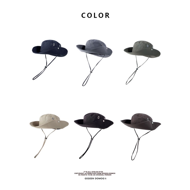 Mũ Rộng Vành Chống Thấm Nước Thoáng Khí Thời Trang Đi Biển