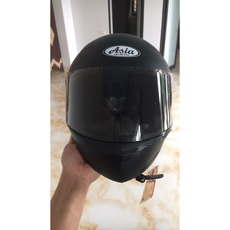 Mũ bảo hiểm Fullface Asia MT136 đen