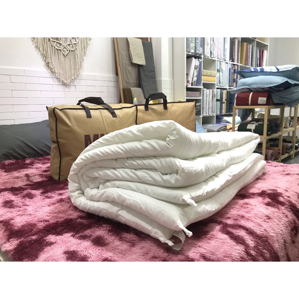 Ruột chăn Muji cao cấp xuất khẩu, Ruột chăn bông Bedding.Decor - Chăn ga gối có túi đựng phong cách