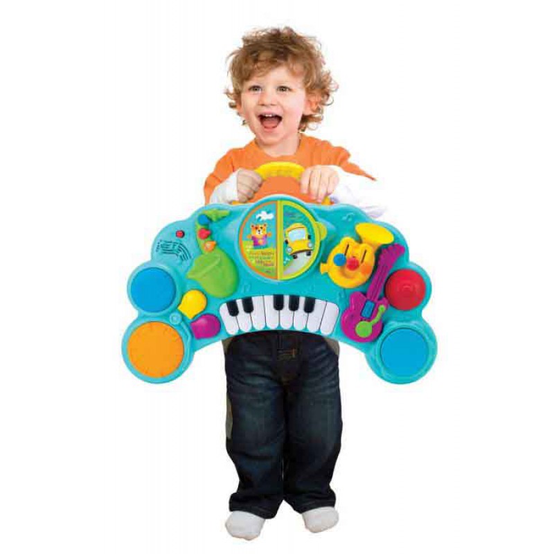 Bộ đồ chơi đàn Piano kết hợp 10 nhạc cụ Infantino