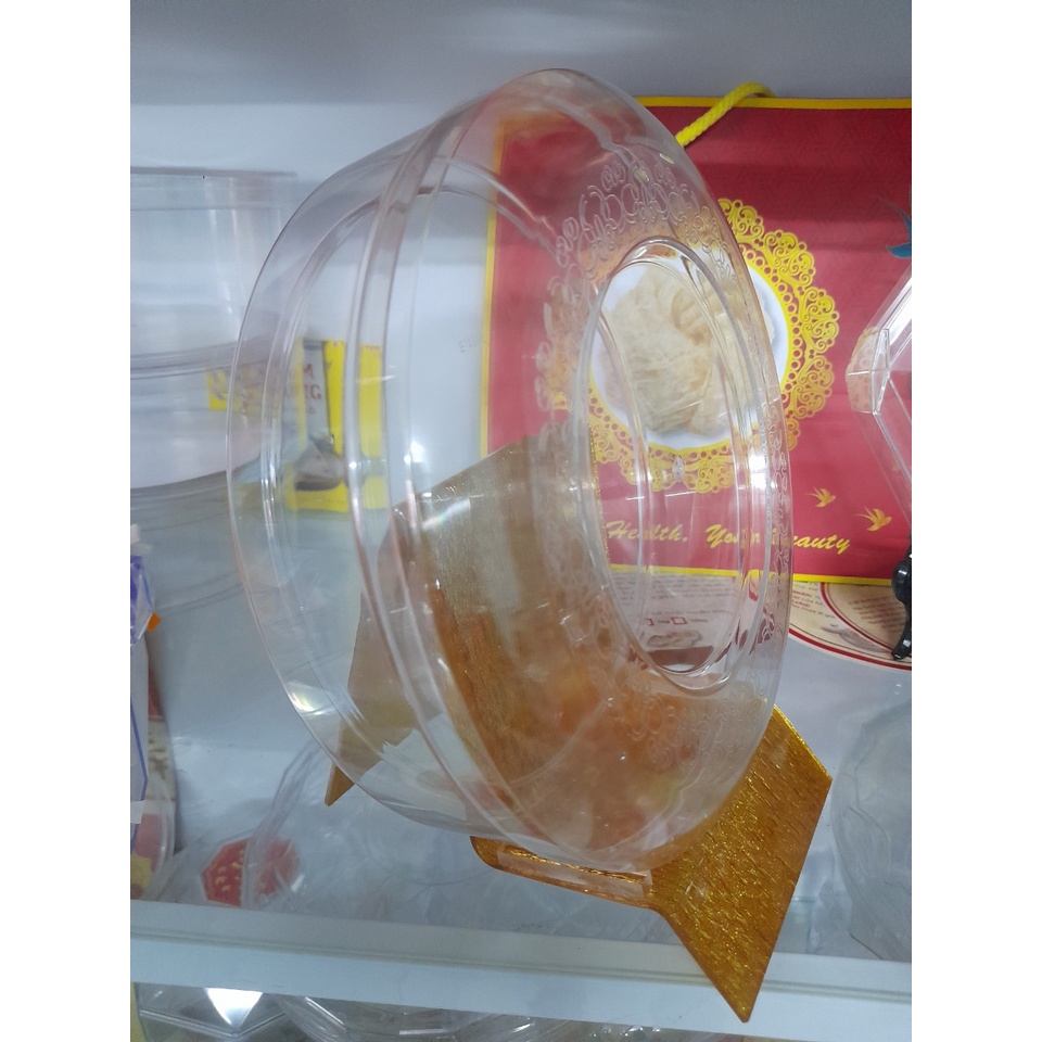 Hộp nhựa tròn đựng yến 30/50/100g