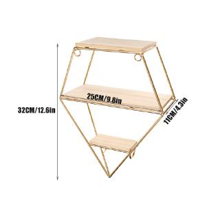 Kệ Gỗ 3 Tầng Treo Tường