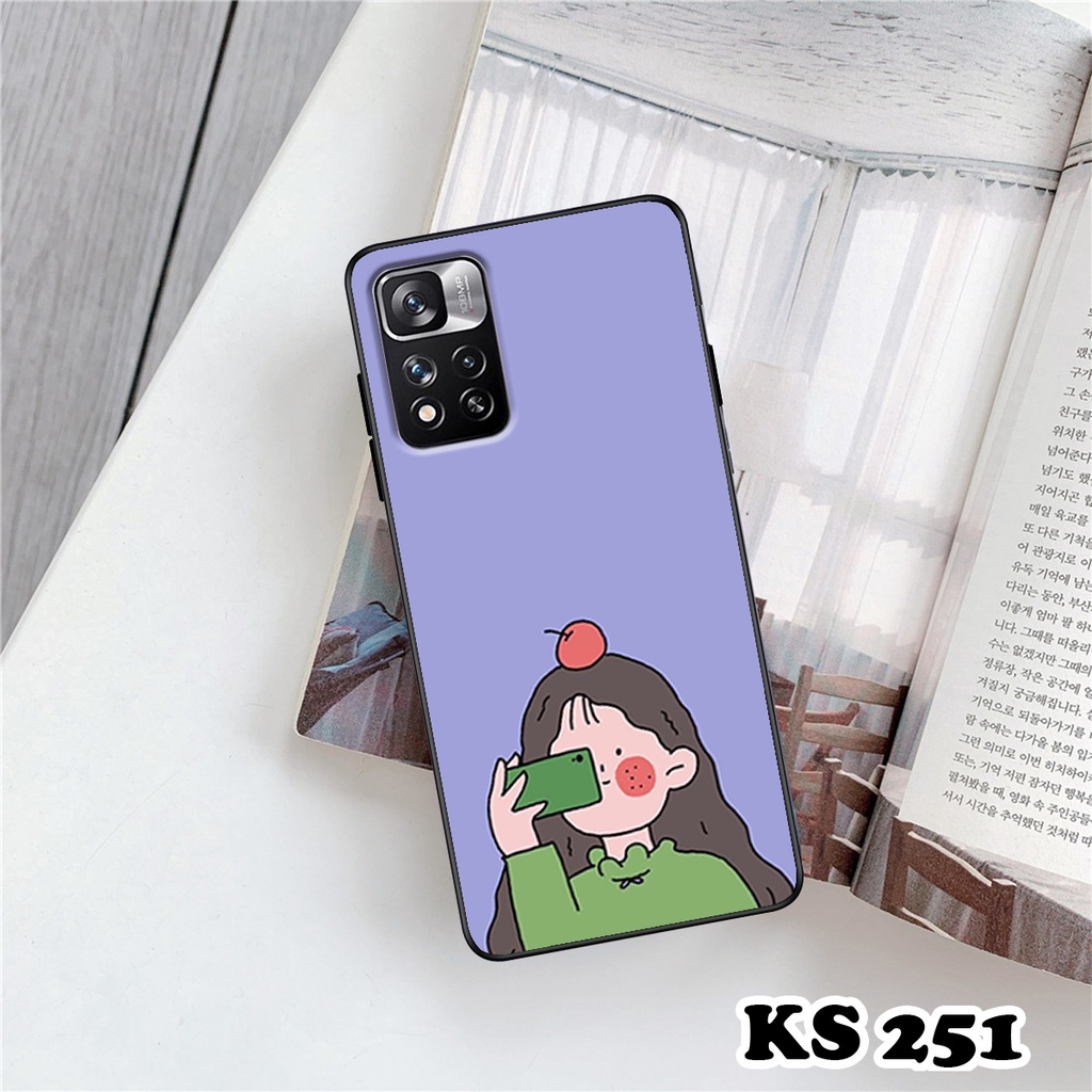 Ốp lưng Redmi Note 11 5G - Redmi Note 11 Pro 5G Bản Trung Quốc - Ốp in hình bé gái siêu đáng yêu, thời trang