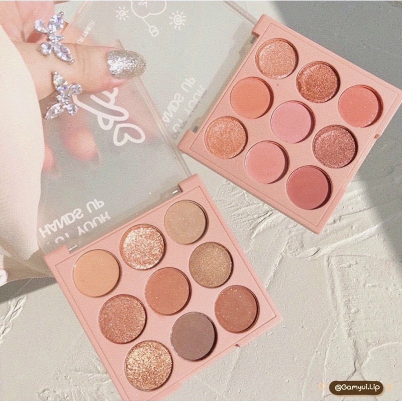 Bảng Mắt 9 Ô Sweet Mint Nhũ Lì Put Your Hands Up | BigBuy360 - bigbuy360.vn