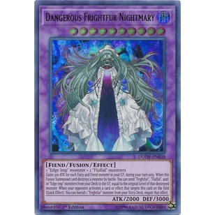 Thẻ bài Yugioh - TCG - Dangerous Frightfur Nightmary / DUOV-EN038'