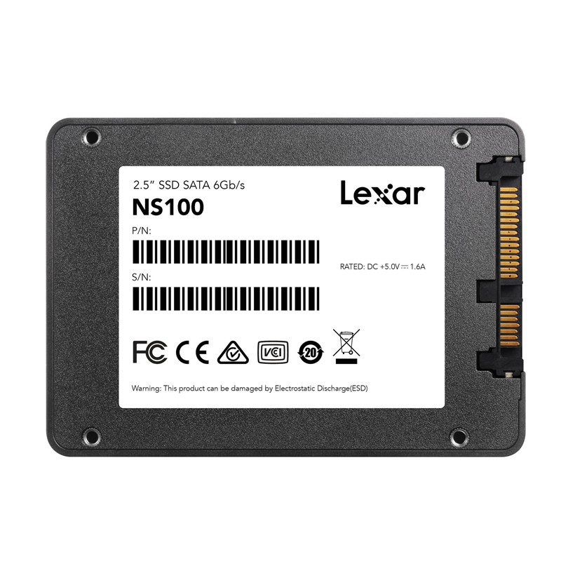 Ổ cứng SSD Lexar NS100 256GB Sata III - Hàng Chính Hãng