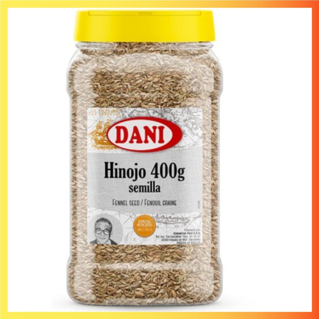 Hàng Nhập Khẩu hạt tiểu hồi fennel seed loại 1 hiệu Dani Tây Ban Nha 400gr