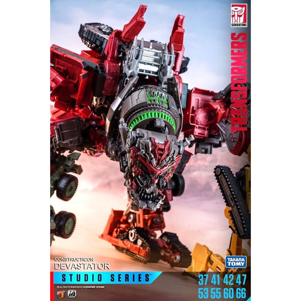 [Freeship đơn từ 50K]REAL - Mô hình Transformers Devastator Studio Series