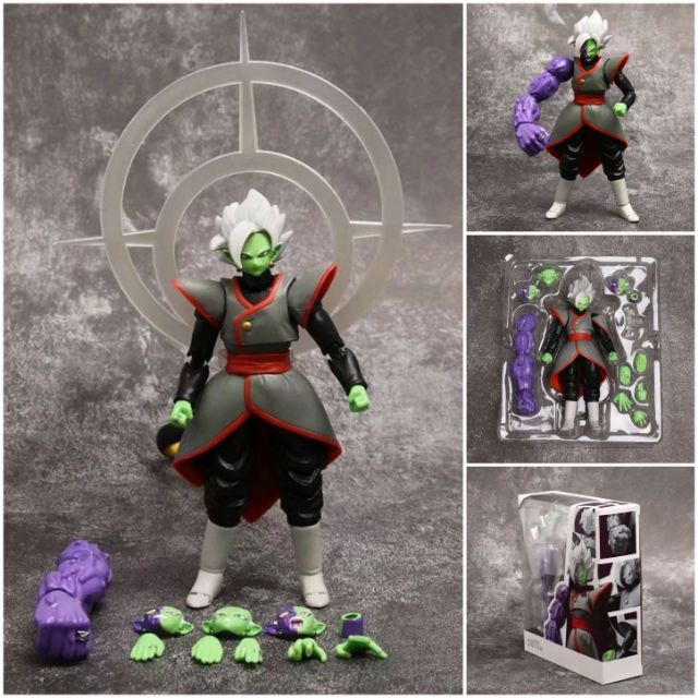 [Hàng có sẵn-Xả hàng tăng doanh số-Mẫu hot 2020] Mô hình Zamasu khớp cử động cao 18cm - Dragon ball Z 2020