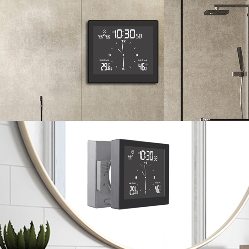 Đồng Hồ Đếm Ngược IP65 Chống Thấm Nước Đa Năng Tiện Dụng Cho Phòng Tắm