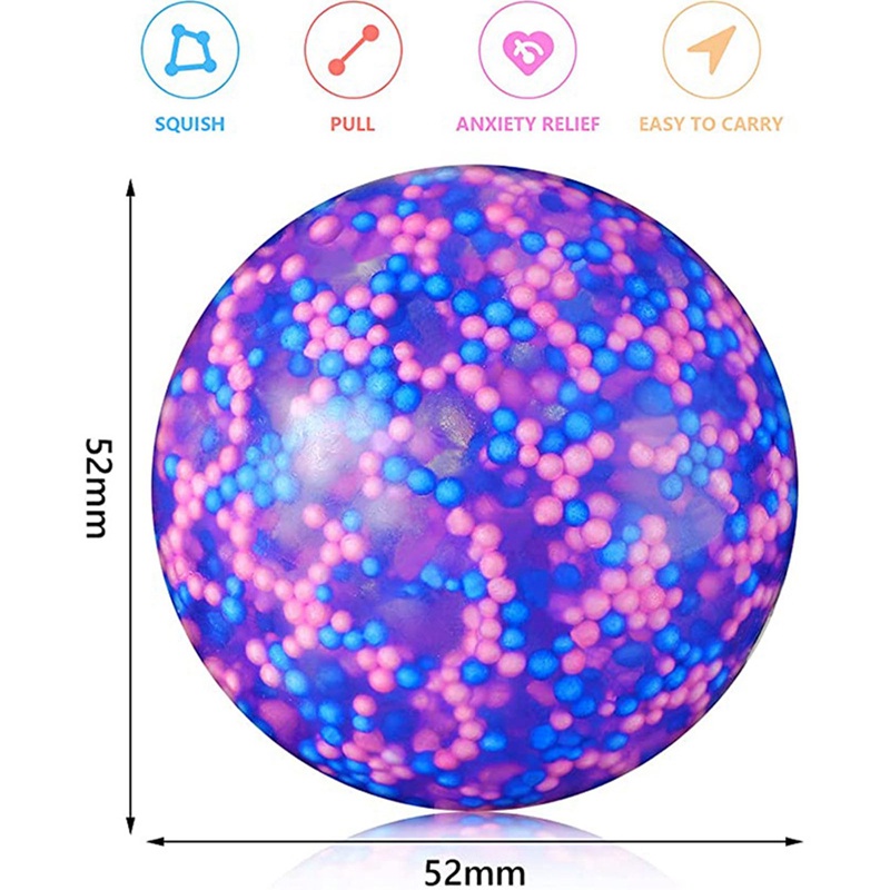 Đồ Chơi Quả Bóng Trong Suốt Nhiều Màu Giúp Giảm Căng Thẳng