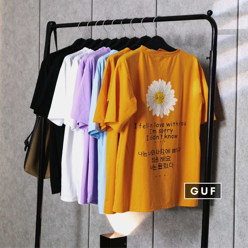 (GIAO MẪU NGẪU NHIÊN) Áo Thun GUF Phong Cách Unisex GUF