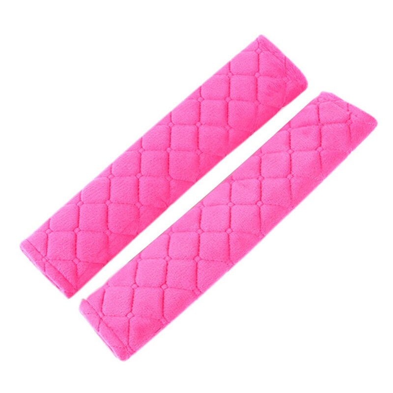 Set 2 đệm bọc dây an toàn bằng nhung mềm gắn dây đai an toàn cho xe hơi/ xe tải/ suv/ máy bay