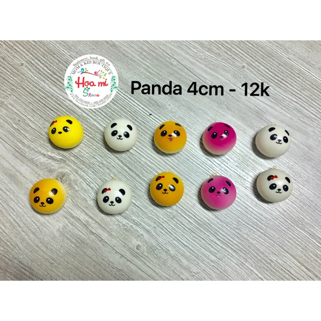 Squishy panda 4cm