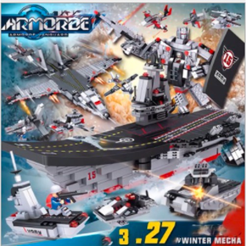 Đồ chơi LEGO Tàu Sân Bay Quân Đội Mỹ- Pugge Shop