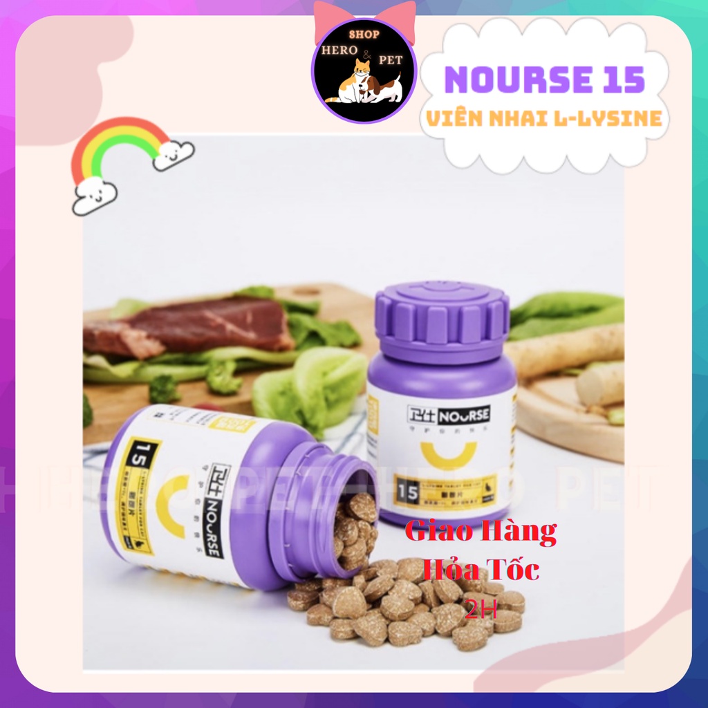 Vitamin, Canxi, Tăng Sức Đề Kháng, Giải Độc Gan, Men Vi Sinh Cho Chó Mèo - Hero Pet